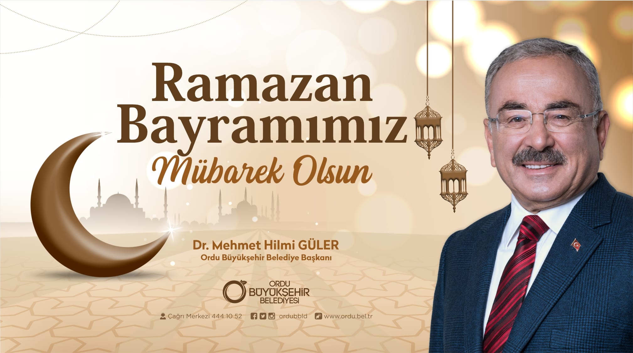 BAŞKAN GÜLER'DEN BAYRAM MESAJI