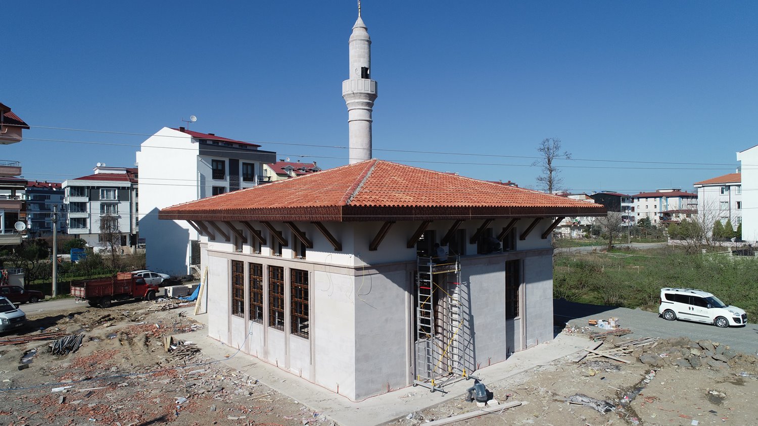 HZ. BİLAL CAMİ'NDE SONA GELİNDİ