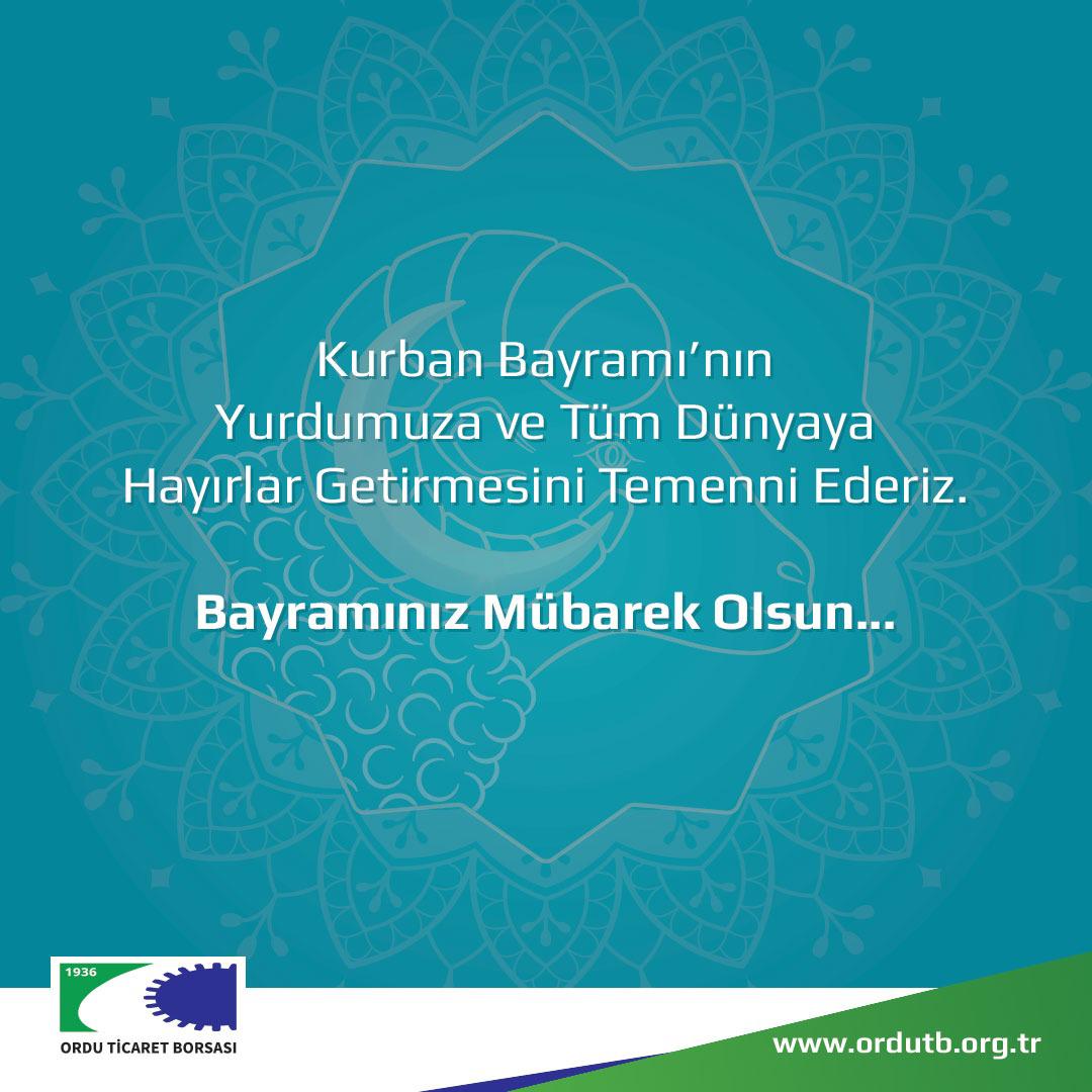 BAYRAMINIZ MÜBAREK OLSUN