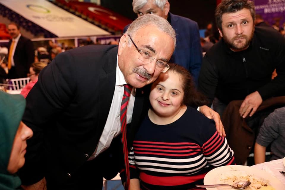 ENGELLİLER İLE BİR ARAYA GELDİ