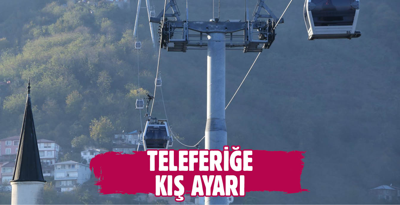 TELEFERİĞE KIŞ AYARI