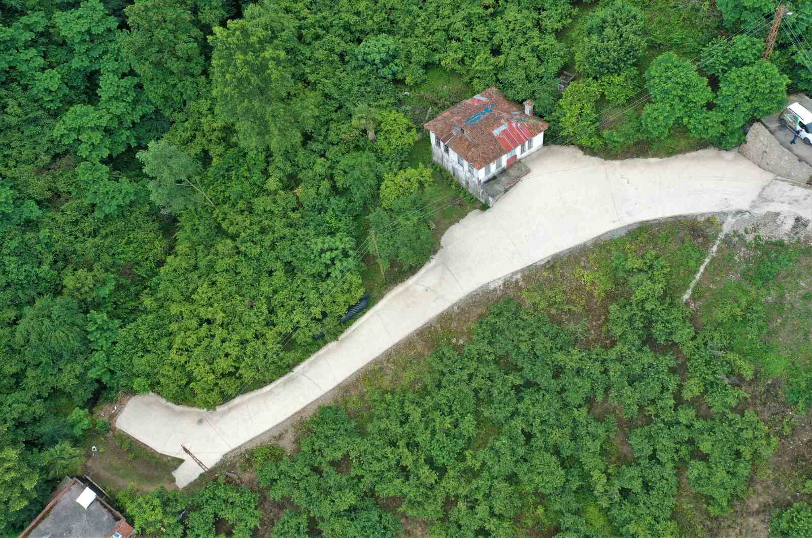 ALTINORDU'DAN YOL YATIRIMLARI