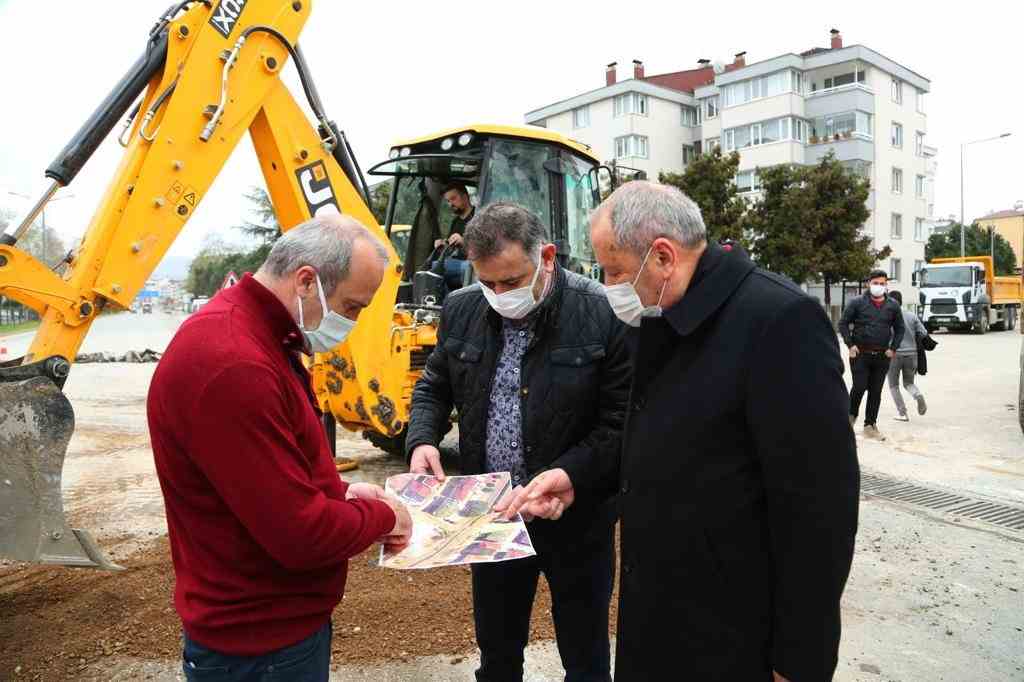 ALTINORDU'DA TRAFİK RAHATLIYOR