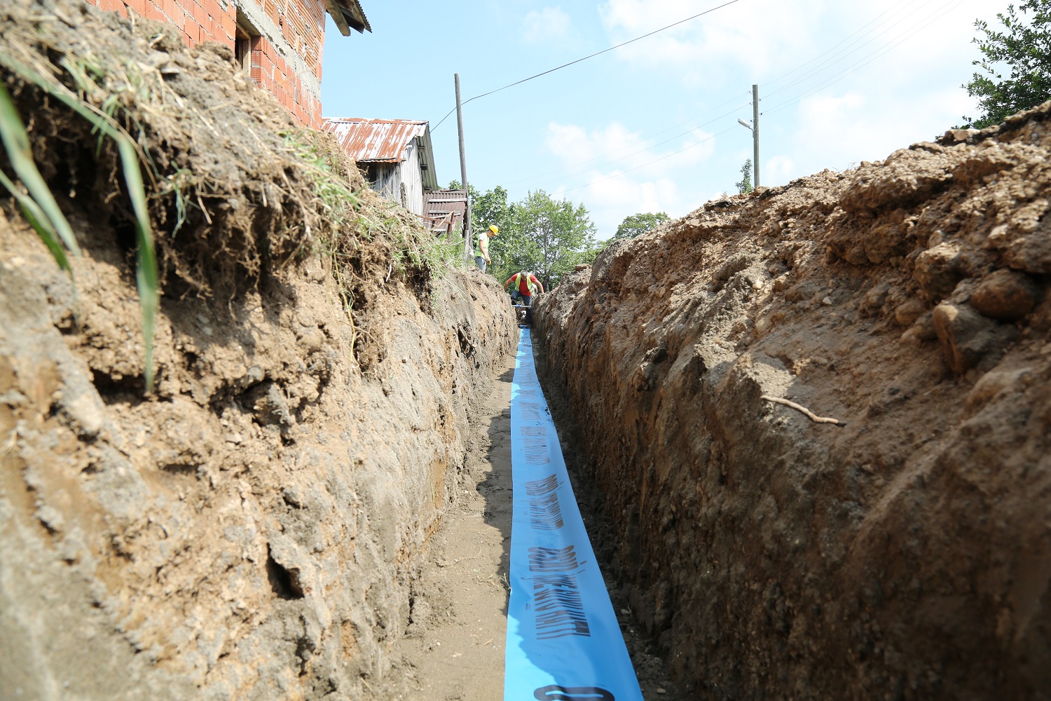 ÜNYE İLÇESİNDE 3 MAHALLENİN İÇME SUYU SORUNU ÇÖZÜLÜYOR