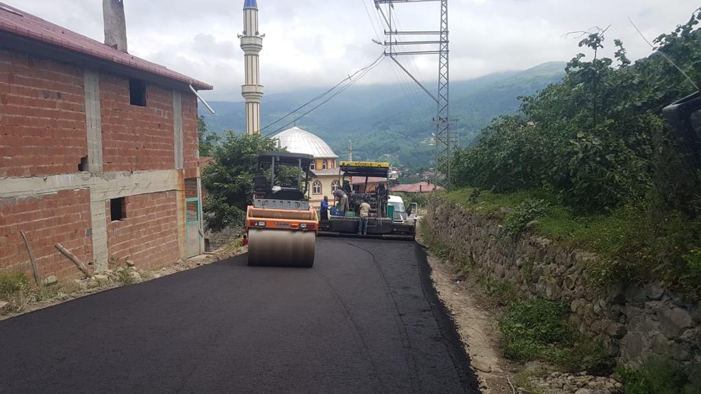 GÖLKÖY'E SICAK ASFALT KONFORU