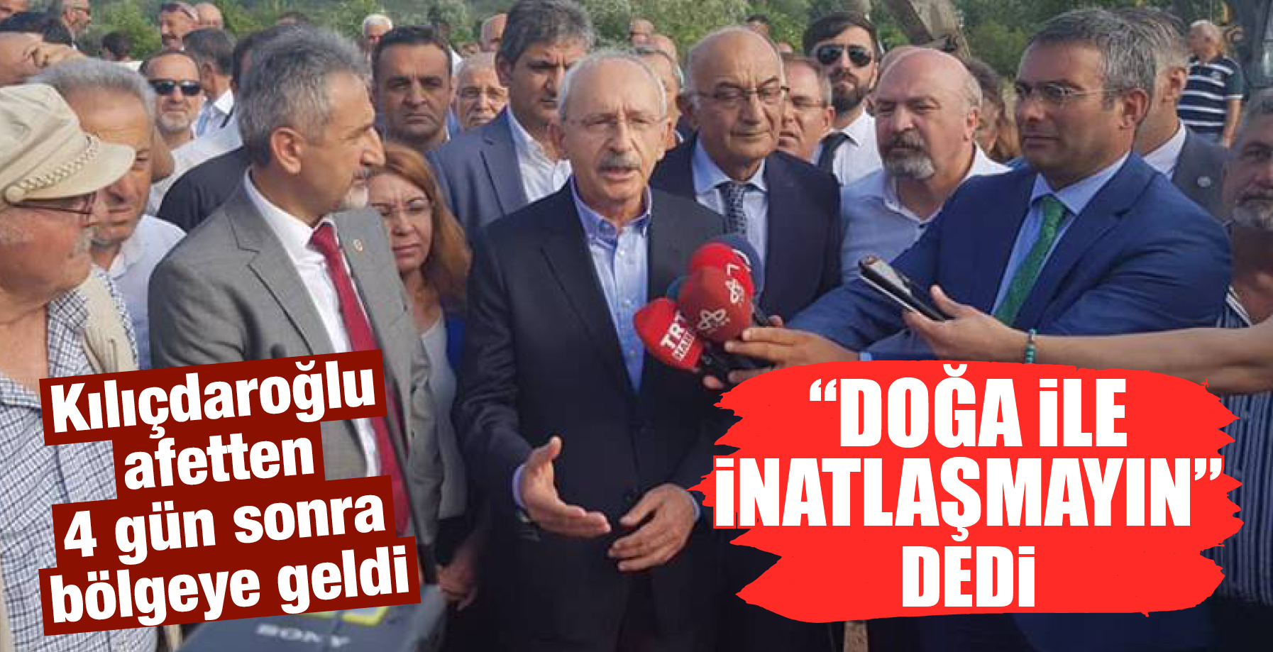 AFETTEN 4 GÜN SONRA GELDİ