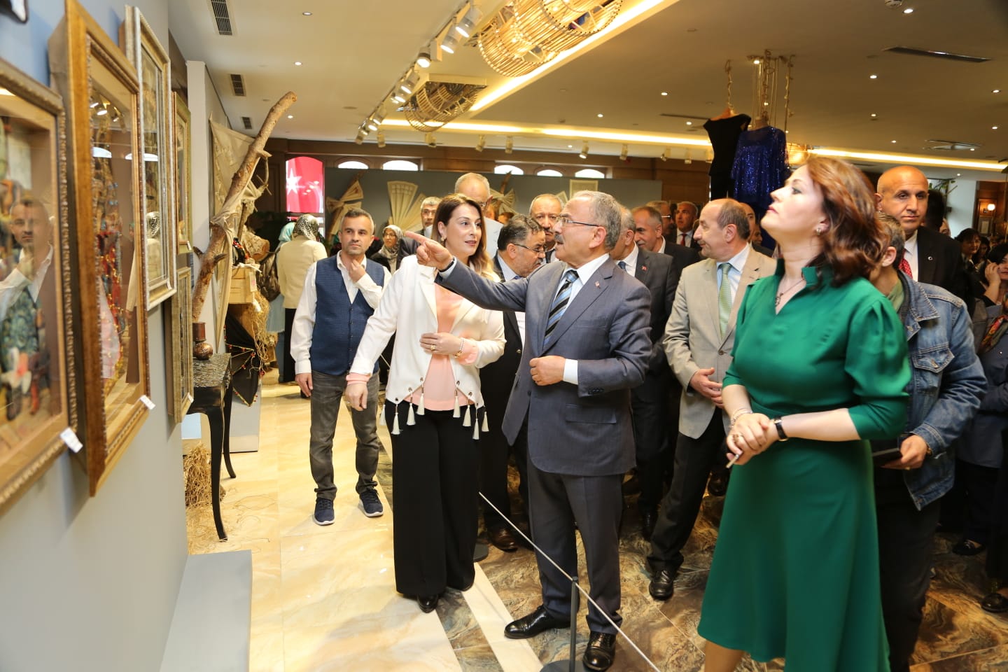 ORMEK YIL SONU SERGİSİ AÇILDI