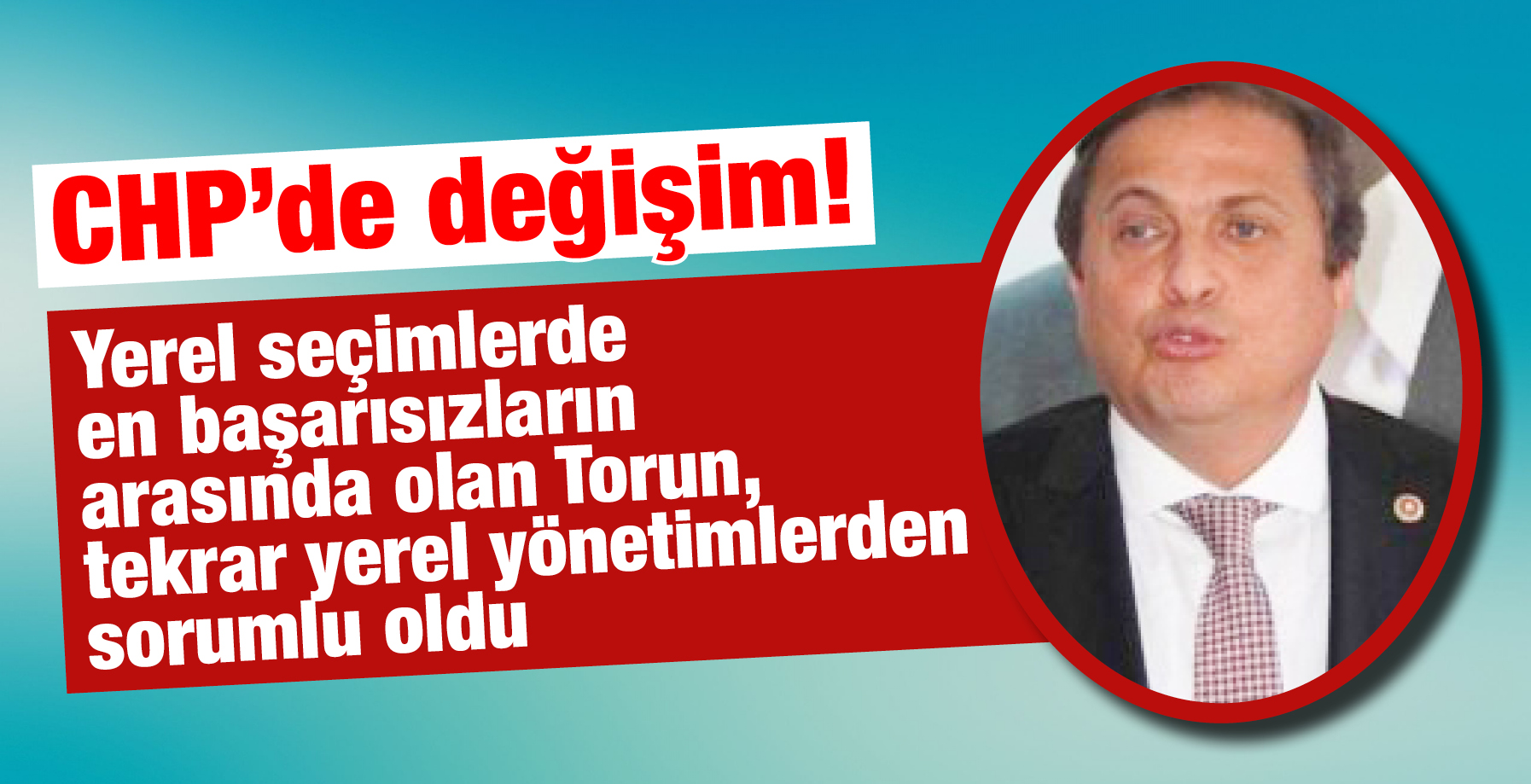 CHP YENİLİK YAPTI, TORUN YERİNDE KALDI